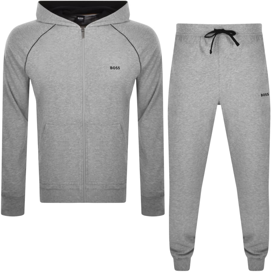 BOSS Mix And Match Tracksuit Grey Mainline Menswear Denmark